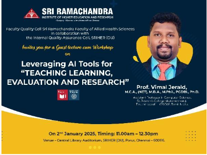 Leveraging AI Tools for “Teaching Learning Evaluation and Research”