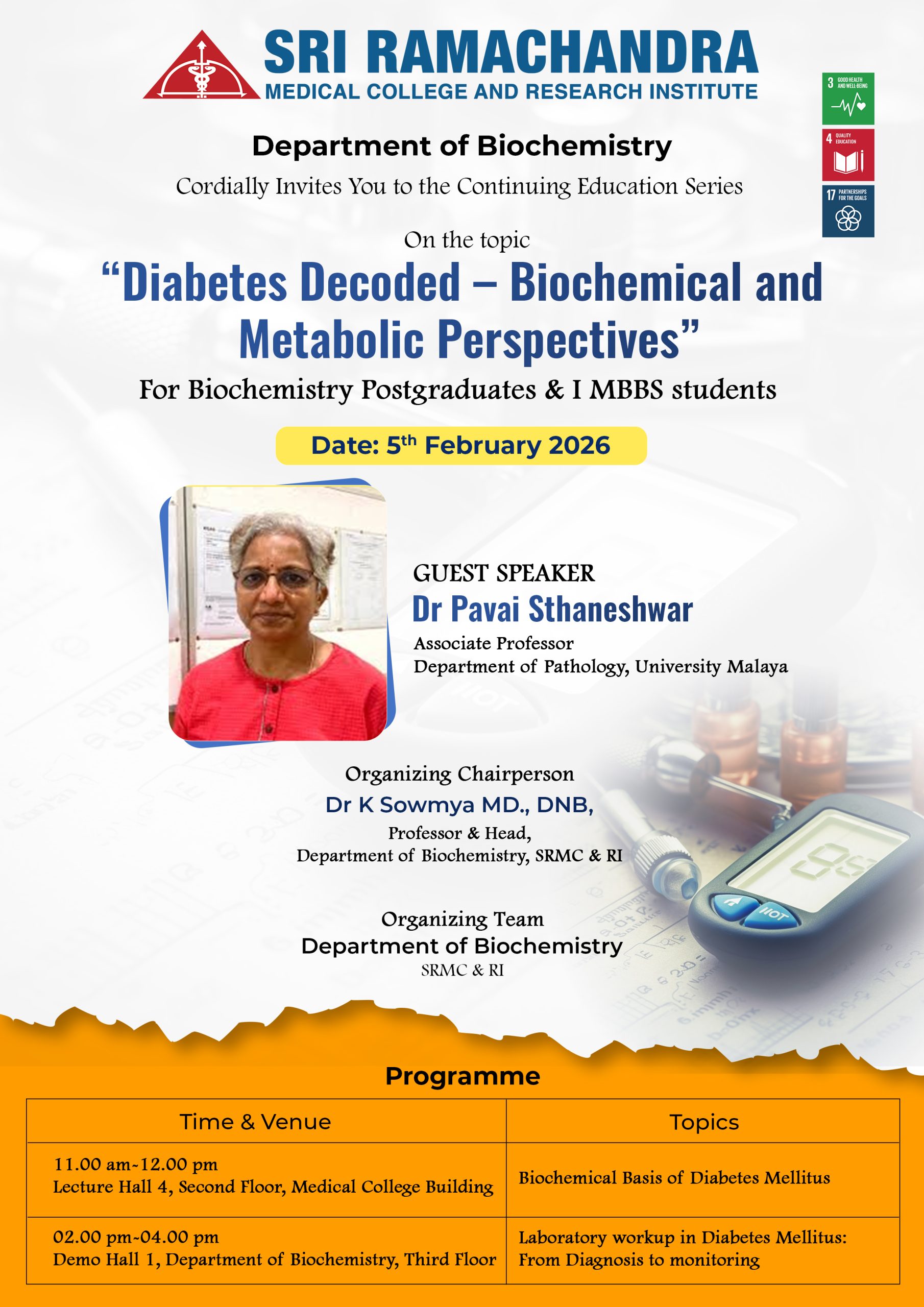 Diabetes Decoded-Biochemical and Metabolic perspective