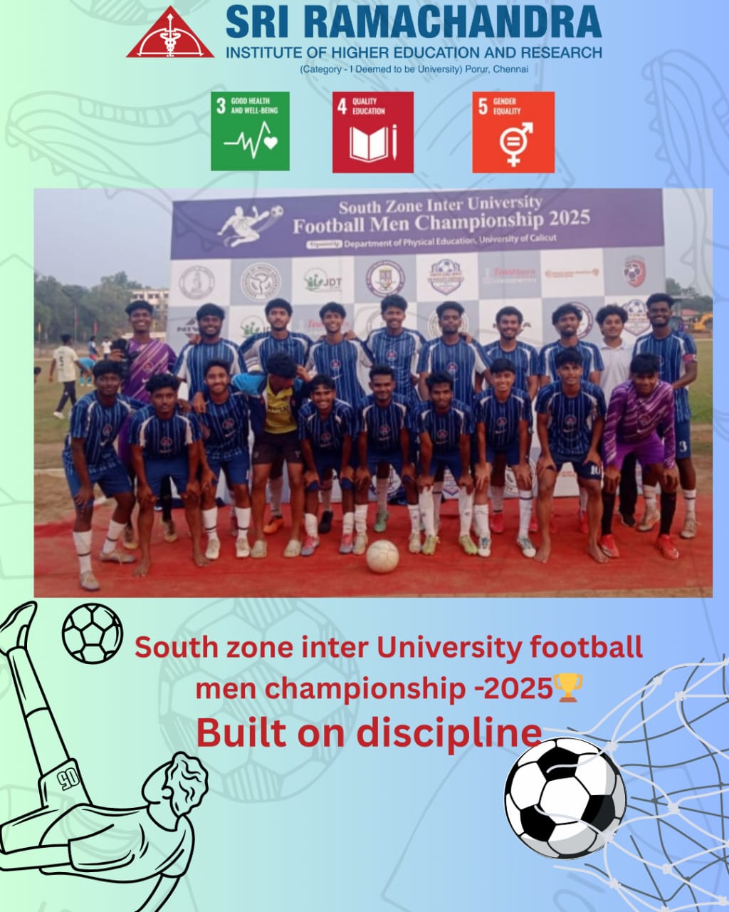 South Zone Inter–University Football (Men) Tournament 2025-26 